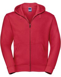 Russell - Authentic Full Zip Hooded Sweatshirt Hoodie (Classic) - Lyst