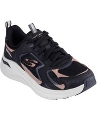 Skechers - Arch Fit 2.0 Vintage Luxe Leder Damen Sneakers/Roségold - Lyst