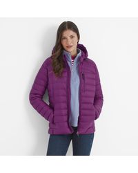 TOG24 - North Rds Hooded Jacket Berry Polyamide - Lyst