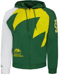 Mitchell & Ness - Haaientand Seattle Supersonic Jas - Lyst