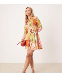 Never Fully Dressed - Petite Mini Shirt Dress - Lyst