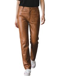 Infinity Leather - Lamb 501 Biker Jeans - Lyst