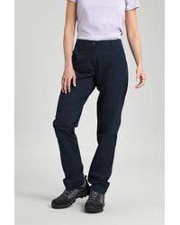 Mountain Warehouse - 'Coastal' Stretch Trousers Long Length Lightweight Soft Cotton Pants - Lyst