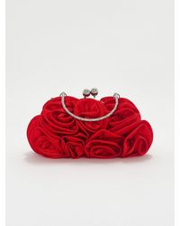 SVNX - 3D Rose Clutch Bag - Lyst