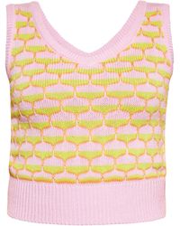 myMo - Pullunder Damen Limone - Lyst