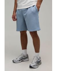 BoohooMAN - Baggy Drop Crotch Mid Length Short - Lyst