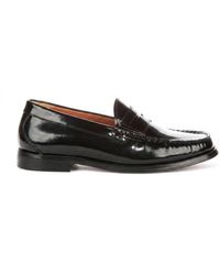 Justin Reess - Leather Penny Polished Loafers Shoes - Lyst