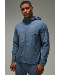 BoohooMAN - Active Running Ripstop Vent Windbreaker - Lyst