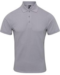 PREMIER - Coolchecker Plus Pique Polo With Coolplus - Lyst