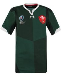 Under Armour - Rugby World Cup Fitted Short Sleeve T-Shirt 1341597 305 Nylon - Lyst