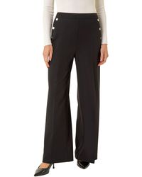 Roman - Button Pocket Full Length Trousers - Lyst