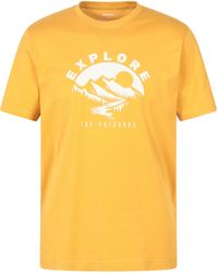 Mountain Warehouse - 'Mountain Explorer' Tee Cotton Breathable Casual T-Shirt - Lyst