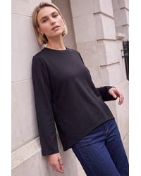 Roman - Sparkle Textured Stretch Top - Lyst