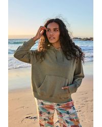 Mountain Warehouse - 'Kaya' Graphic Hoodie With Drawcord Adjustable Hood Cosy Pullover Cotton - Lyst