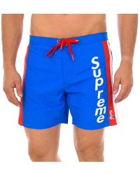 Supreme - Mid-length Boxer Swimsuit Cm-30058-bp Polyamide - Lyst