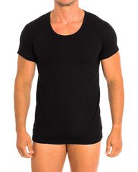Q En - Short Sleeve Cotton Undershirt Q1002 - Lyst