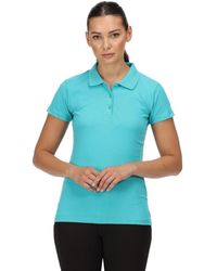 Regatta - Sinton Coolweave Cotton Jersey Polo Shirt - Lyst