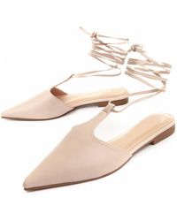 Montevita - Ballerine Peca In Beige - Lyst