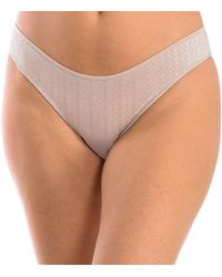 Selene - Micro Tulle Bikini Bottom With Herringbone Design For Model 3095. Elegant, Soft And A Perfect Fit - Lyst