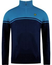 Lyle & Scott - Croft Golf Sweater Wool - Lyst