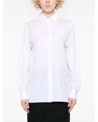 Givenchy - Oversized Cotton Shirt - Lyst