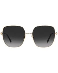 Jimmy Choo - Kori/G/Sk Rhl 9O Sunglasses Metal - Lyst