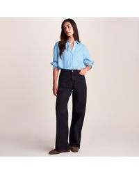 TOG24 - Helena Oversized 100% Cotton Long Sleeve Shirt - Lyst