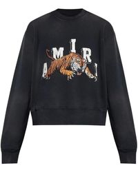 Amiri - Vintage Tiger Sweatshirt Cotton - Lyst