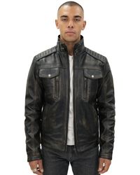 Infinity Leather - Vintage Biker Jacket-Cape Town - Lyst