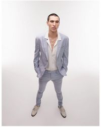TOPMAN - Super Skinny Suit Trousers - Lyst