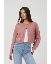 Brave Soul - Raglan Sleeve Soft Knit Cardigan - Lyst