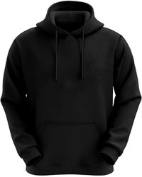 VR2 Denim - Plain Hoodie Long Sleeve Pullover - Lyst