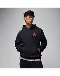 Nike - Jumpman Hooded Neck Long Sleeve Sweatshirt - Lyst