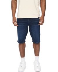 Crosshatch - Hammersmith Denim Shorts (Dark Wash) - Lyst