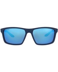 Caterpillar - Rectangle Matte Mirror Polarized Cts-8033 - Lyst