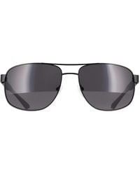 Calvin Klein - Aviator Matte Charcoal Dark Ck20319S Metal - Lyst