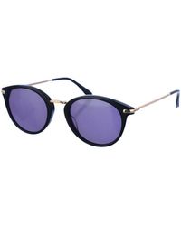 Calvin Klein - Acetate Sunglasses With Circular Shape Ck22513S - Lyst