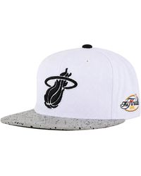 Mitchell & Ness - Nba Miami Heat Cement Top Cap - Lyst