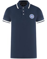 Aquascutum - London Embroidered Badge Polo Shirt - Lyst
