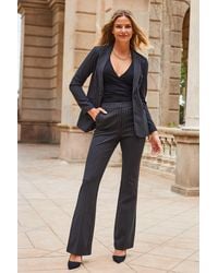 Sosandar - Pinstripe Blazer - Lyst
