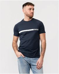 BOSS - Boss Rn Slim T-shirt - Lyst