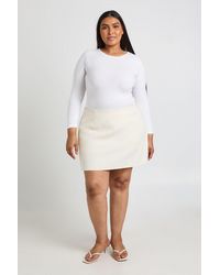 Boohoo - Plus Tailored Skort - Lyst