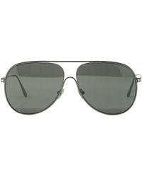 Tom Ford - Alec Ft0824 12c Silver Sunglasses - Lyst