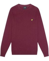 Lyle & Scott - Brand Logo Jumper Cotton - Lyst