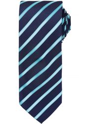 PREMIER - Sports Stripe Pattern Formal Work Tie - Lyst