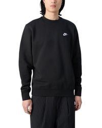 Nike - Bv2662 Sportswear Club Fleece Crew Relax Fit Sweatshirt - Lyst