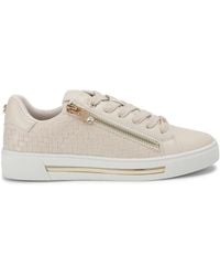 Carvela Kurt Geiger - Daniella Zip Weave Sneakers - Lyst
