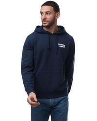 Levi's - Grafische Bandana Standaard Hoodie (blauw) - Lyst