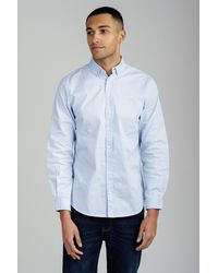 Tokyo Laundry - Light Cotton Oxford Long Sleeve Shirt - Lyst