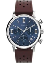 Timex - Marlin Chrono Herrenbraun Uhr Tw2W10200 - Lyst